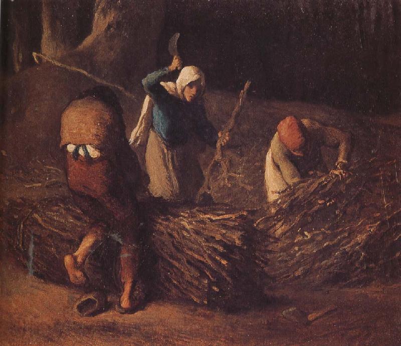 Jean Francois Millet Pack the hay France oil painting art